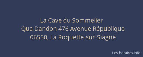 La Cave du Sommelier