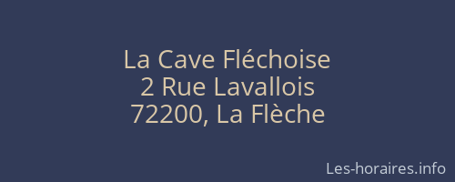 La Cave Fléchoise