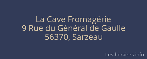 La Cave Fromagérie