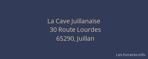 La Cave Juillanaise