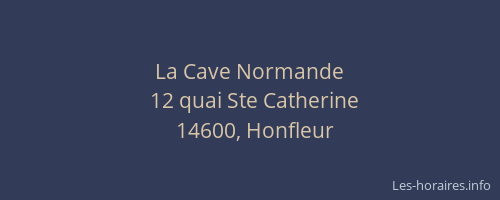 La Cave Normande
