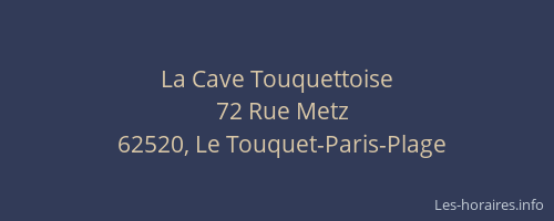 La Cave Touquettoise