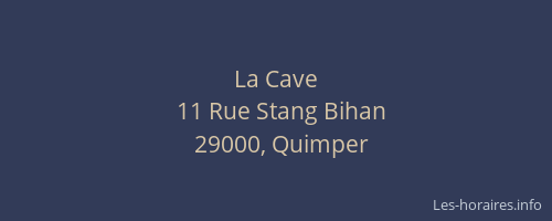 La Cave
