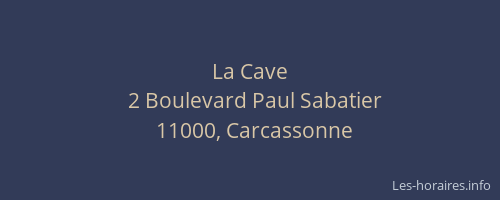 La Cave