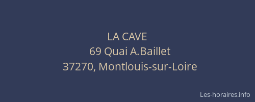 LA CAVE