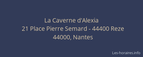 La Caverne d'Alexia