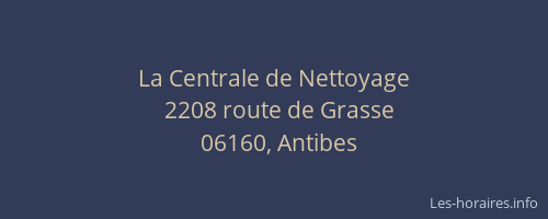 La Centrale de Nettoyage