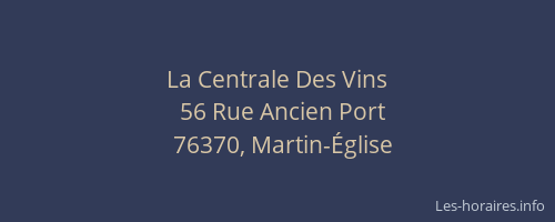 La Centrale Des Vins