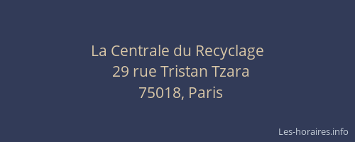 La Centrale du Recyclage