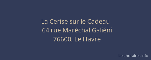 La Cerise sur le Cadeau