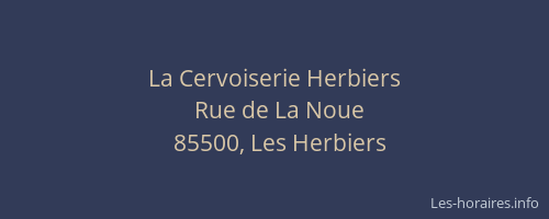 La Cervoiserie Herbiers