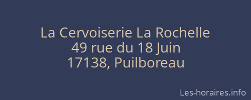 La Cervoiserie La Rochelle
