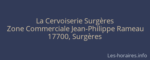La Cervoiserie Surgères