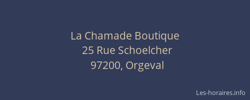 La Chamade Boutique
