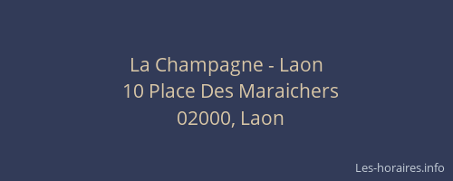 La Champagne - Laon