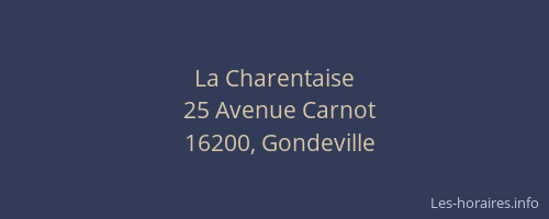 La Charentaise