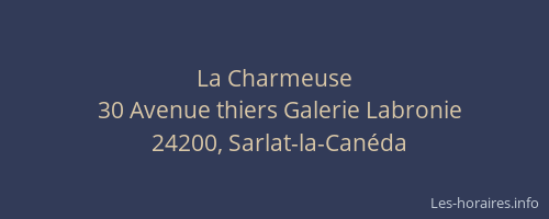 La Charmeuse