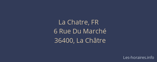 La Chatre, FR