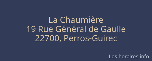 La Chaumière