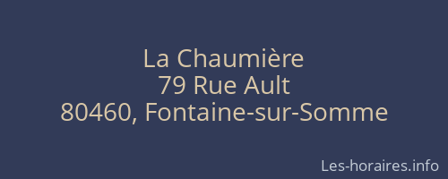 La Chaumière