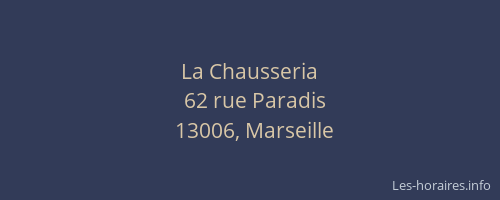 La Chausseria