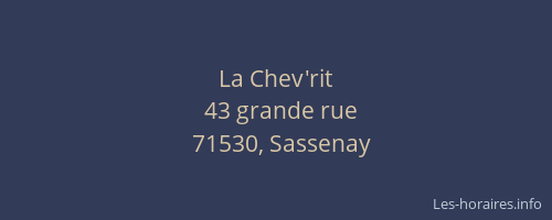La Chev'rit