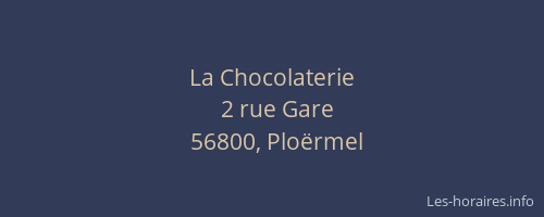 La Chocolaterie