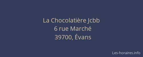 La Chocolatière Jcbb
