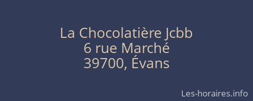 La Chocolatière Jcbb