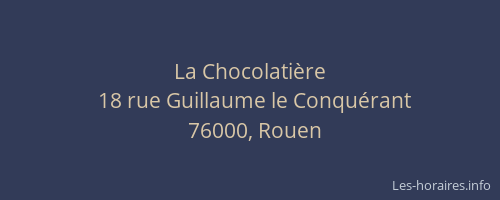 La Chocolatière