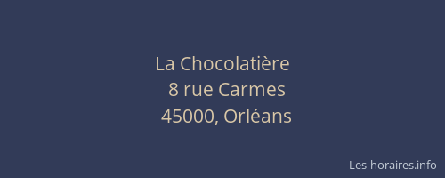 La Chocolatière