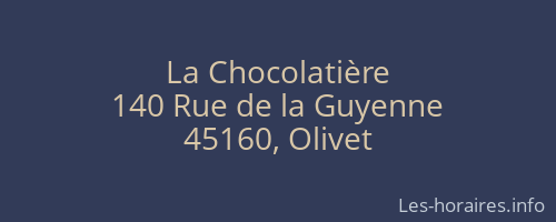 La Chocolatière