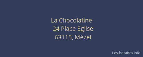 La Chocolatine