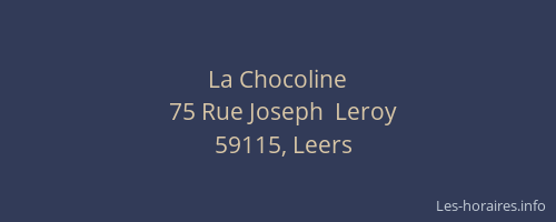 La Chocoline