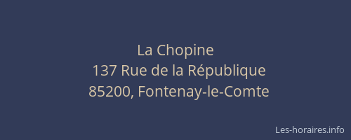 La Chopine