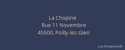 La Chopine
