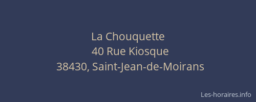 La Chouquette