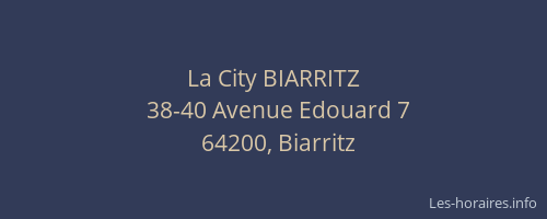 La City BIARRITZ