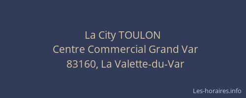 La City TOULON
