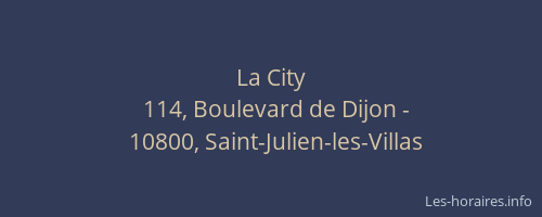 La City
