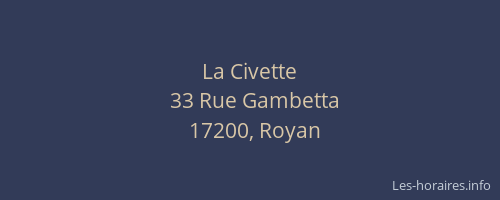 La Civette