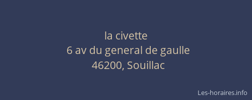la civette