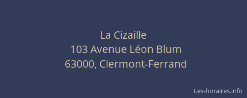 La Cizaille