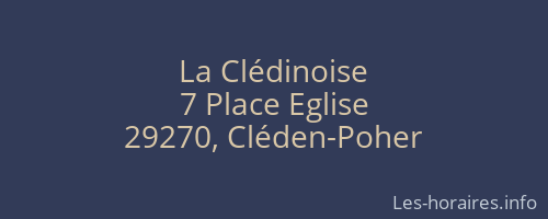 La Clédinoise