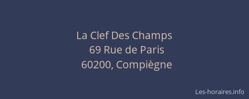 La Clef Des Champs