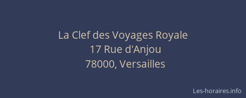 La Clef des Voyages Royale