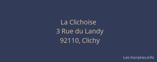 La Clichoise