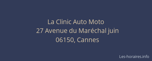 La Clinic Auto Moto