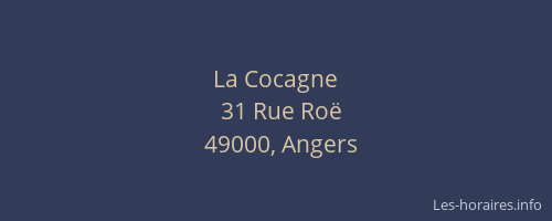 La Cocagne