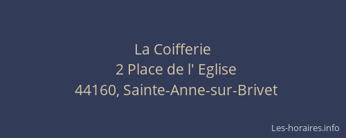 La Coifferie